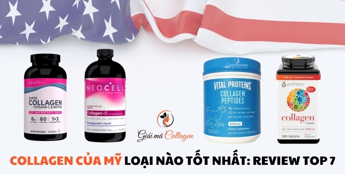 Top collagen Mỹ tốt nhất